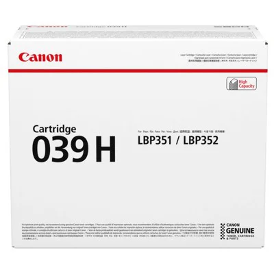 Original OEM Toner Canon CRG-039H (0288C001 ) (Black)