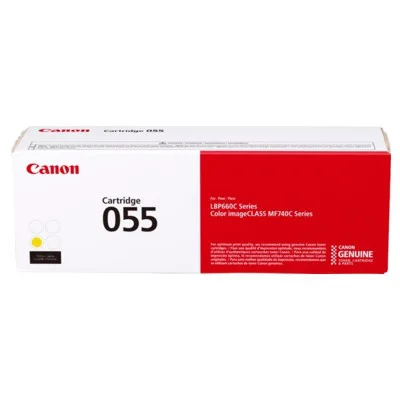 Original OEM Toner Canon CRG-055Y (3013C002) (Yellow)