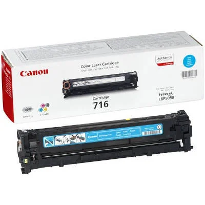 Original OEM Toner Cartridge Canon CRG-716 C (1979B002AA) (Cyan)