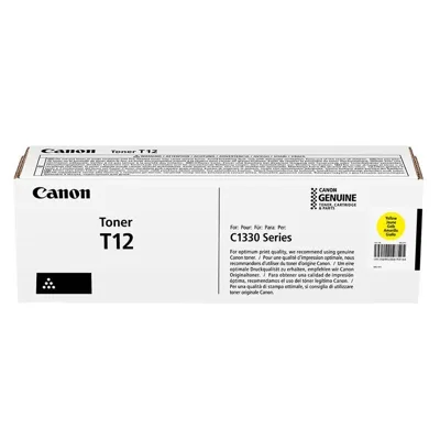 Original OEM Toner Canon T12 (5095C006) (Yellow)