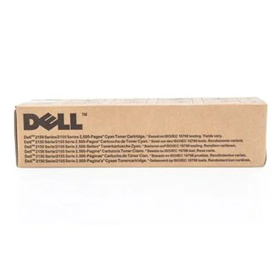 Original OEM Toner Cartridge Dell 2150 2155 (593-11037) (Yellow)