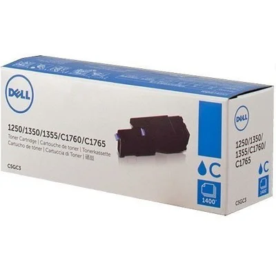 Original OEM Toner Dell PDVTW (593-11141) (Cyan)