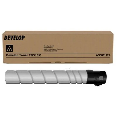 Original OEM Toner Cartridge Develop TN-512K (A33K1D2) (Black)