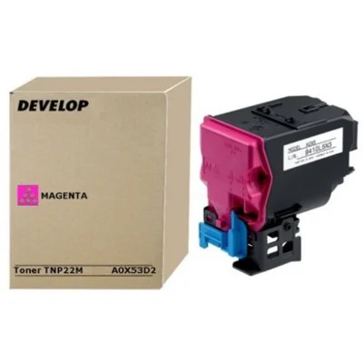 Original OEM Toner Cartridge Develop TNP-22M (A0X53D2) (Magenta)