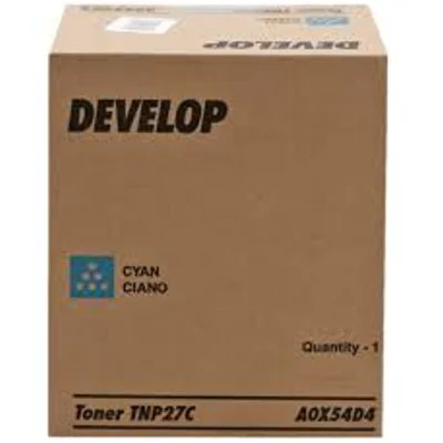 Original OEM Toner Develop TNP-27C (A0X54D4) (Cyan)