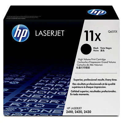 Original OEM Toner Cartridge HP 11X (Q6511X) (Black)