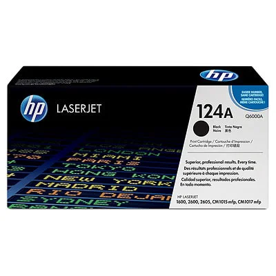 Original OEM Toner Cartridge HP 124A (Q6000A) (Black)