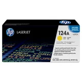 Original OEM Toner Cartridge HP 124A (Q6002A) (Yellow) for HP Color LaserJet CM1015 MFP