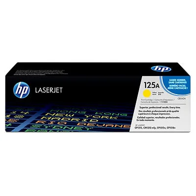 Original OEM Toner Cartridge HP 125A (CB542A) (Yellow)