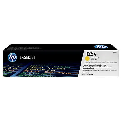 Original OEM Toner HP 126A (CE312A) (Yellow)