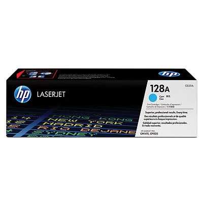 Original OEM Toner Cartridge HP 128A (CE321A) (Cyan)