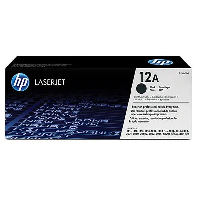 Original OEM Toner Cartridge HP 12A (Q2612A) (Black)