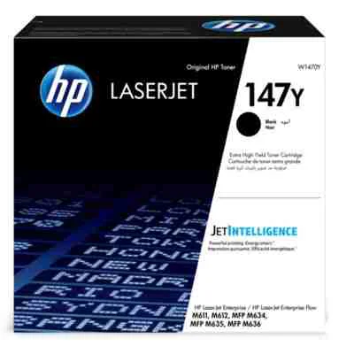 Original OEM Toner Cartridge HP 147Y (W1470Y) (Black)