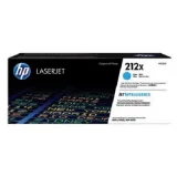 Original OEM Toner Cartridge HP 212X (W2121X) (Cyan) for HP LaserJet Enterprise M555x