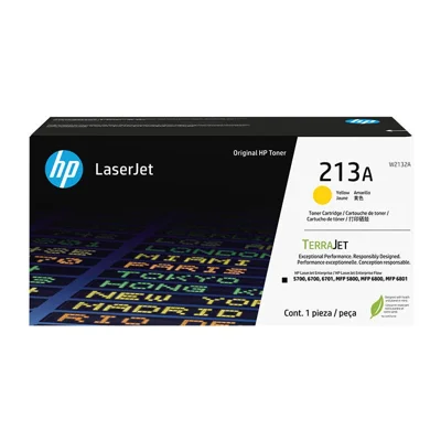 Original OEM Toner HP 213A (W2132A) (Yellow)