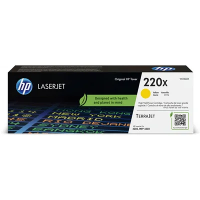 Original OEM Toner Cartridge HP 220X (W2202X) (Yellow)