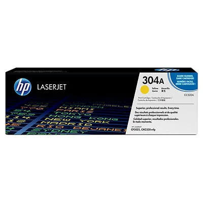 Original OEM Toner HP 304A (CC532A) (Yellow)