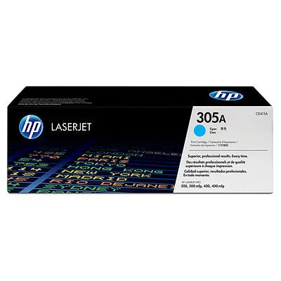 Original OEM Toner Cartridge HP 305A (CE411A) (Cyan)