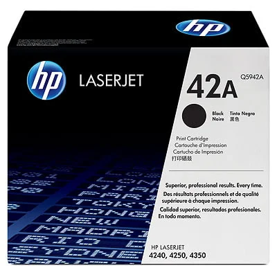 Original OEM Toner Cartridge HP 42A (Q5942A) (Black)