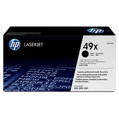 Original OEM Toner Cartridge HP 49X (Q5949X) (Black)