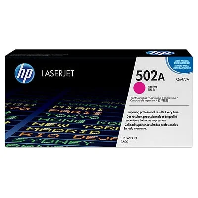 Original OEM Toner HP 502A (Q6473A) (Magenta)