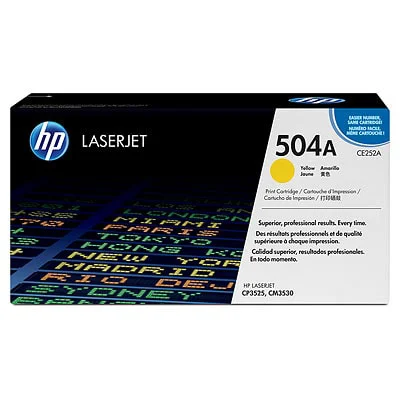 Original OEM Toner HP 504A (CE252A) (Yellow)
