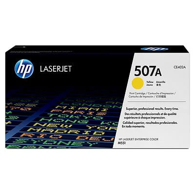 Original OEM Toner HP 507A (CE402A) (Yellow)