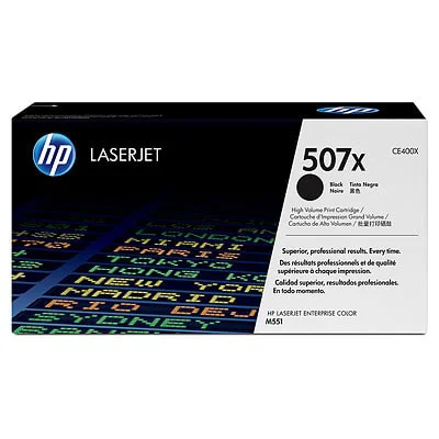 Original OEM Toner HP 507X (CE400X) (Black)