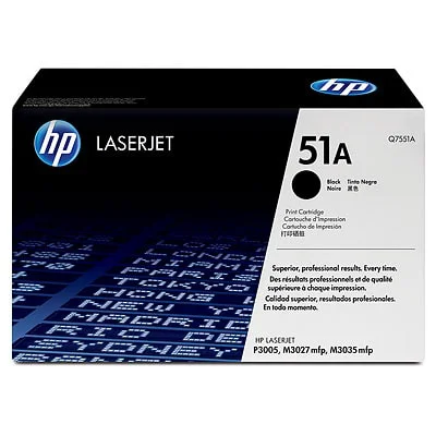 Original OEM Toner HP 51A (Q7551A) (Black)