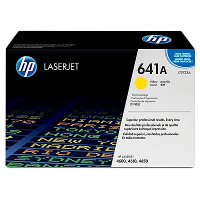 Original OEM Toner Cartridge HP 641A (C9722A) (Yellow)