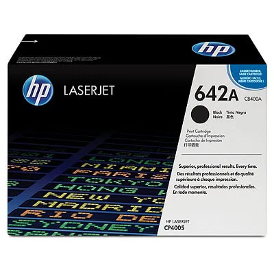 Original OEM Toner Cartridge HP 642A (CB400A) (Black)