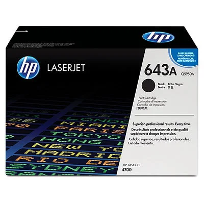 Original OEM Toner HP 643A (Q5950A) (Black)