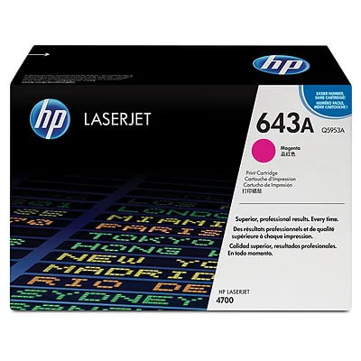 Original OEM Toner HP 643A (Q5953A) (Magenta)