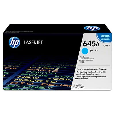 Original OEM Toner HP 645A (C9731A) (Cyan)