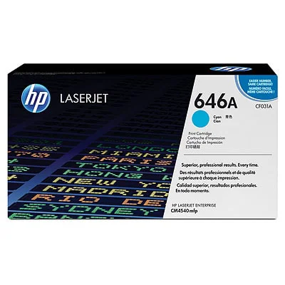 Original OEM Toner Cartridge HP 646A (CF031A) (Cyan)