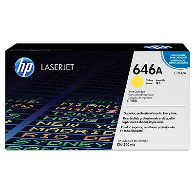 Original OEM Toner Cartridge HP 646A (CF032A) (Yellow)