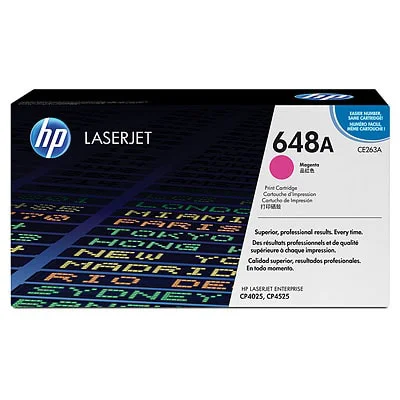 Original OEM Toner HP 648A (CE263A) (Magenta)