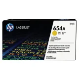 Original OEM Toner Cartridge HP 654A (CF332A) (Yellow) for HP LaserJet Enterprise M651xh