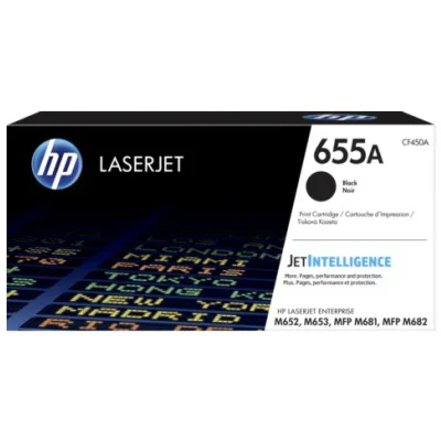 Original OEM Toner Cartridge HP 655A (CF450A) (Black)