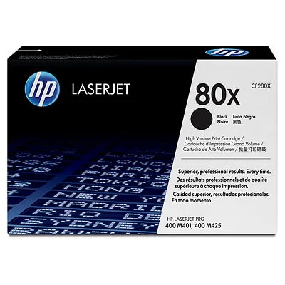 Original OEM Toner HP 80X (CF280X) (Black)