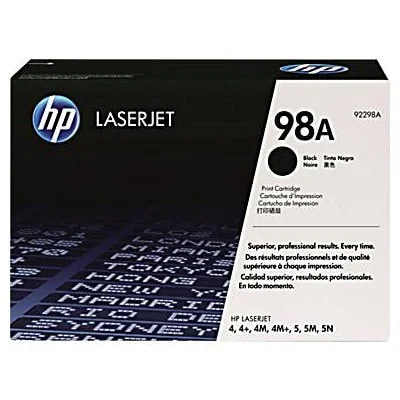 Original OEM Toner Cartridge HP 98A (92298A) (Black)