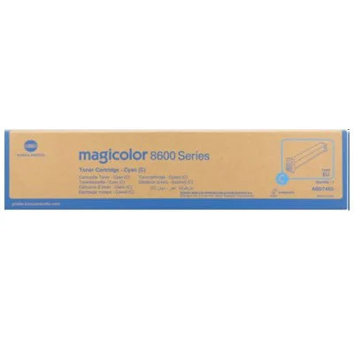 Original OEM Toner KM 8650 C (A0D7453) (Cyan)