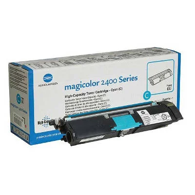 Original OEM Toner Cartridge KM MC 2400 2480 (A00W332) (Cyan)