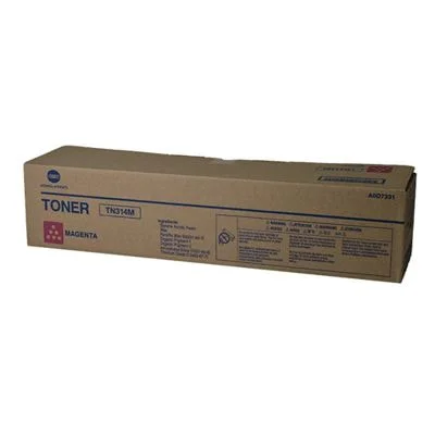 Original OEM Toner Cartridge KM TN-314M (TN314M) (Magenta)