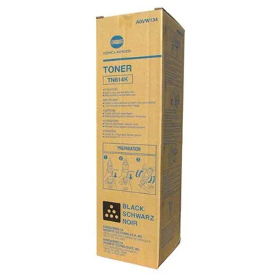 Original OEM Toner Cartridge KM TN-614K (A0VW154) (Black)