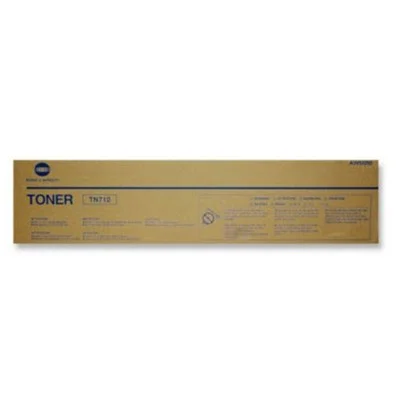 Original OEM Toner Cartridge KM TN-712K (A3VU050 ) (Black)