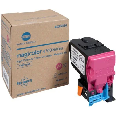 Original OEM Toner Cartridge KM TNP-18M (A0X5350) (Magenta)