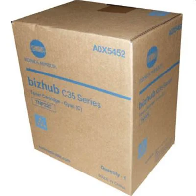 Original OEM Toner KM TNP-22 C (A0X5452) (Cyan)