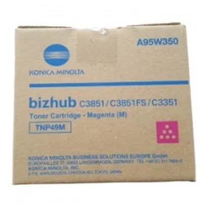 Original OEM Toner KM TNP-49M (A95W350) (Magenta)