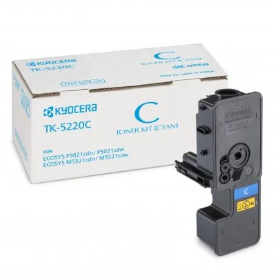 Original OEM Toner Kyocera TK-5220C (1T02R9CNL1) (Cyan)